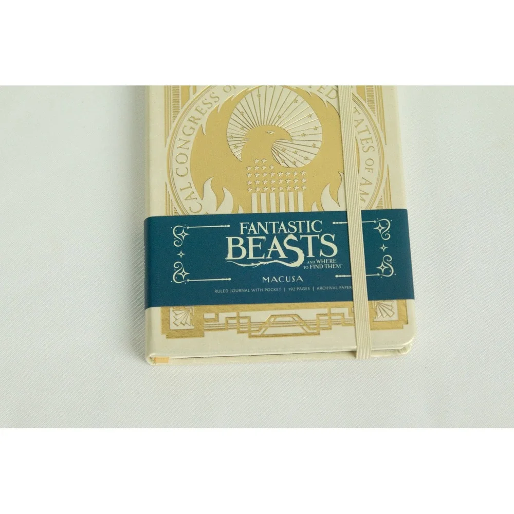 Fantastic Beasts MACUSA Hardcover Ruled Journal Insight Editions Harry Potter